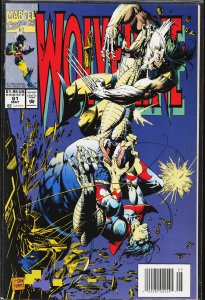 Wolverine #81 Newsstand Edition (1994) Wolverine
