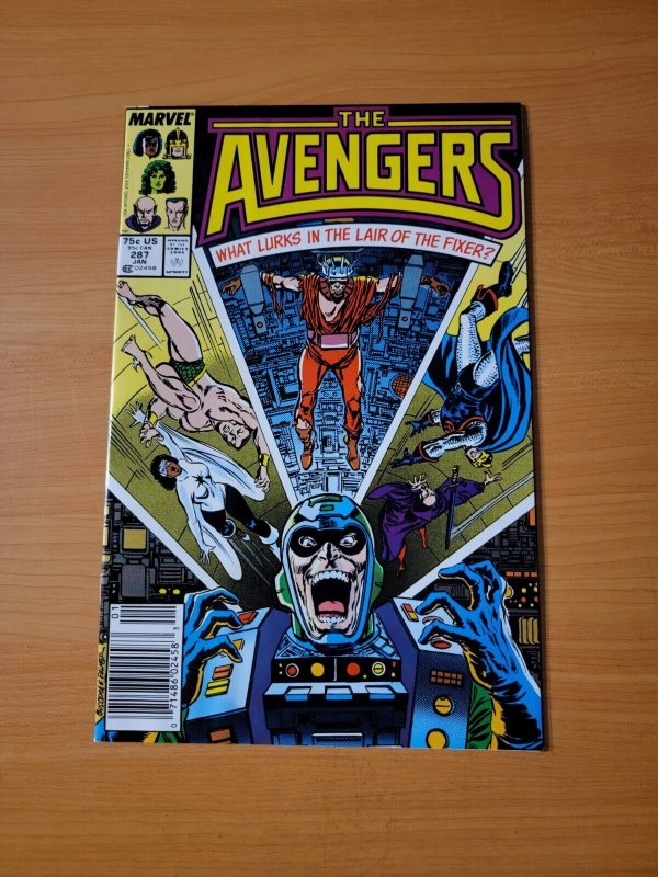 Avengers #287 Newsstand Variant ~ NEAR MINT NM ~ 1988 Marvel Comics