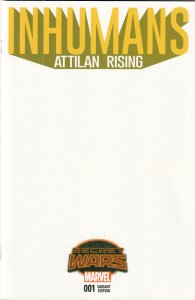 Inhumans: Attilan Rising #1 Blank Cover (2015) Inhumans