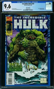 Incredible Hulk #428 (1995) CGC 9.6 NM+