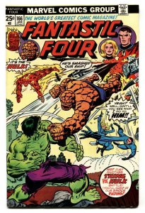 FANTASTIC FOUR #166 Marvel 1976 Hulk VF+