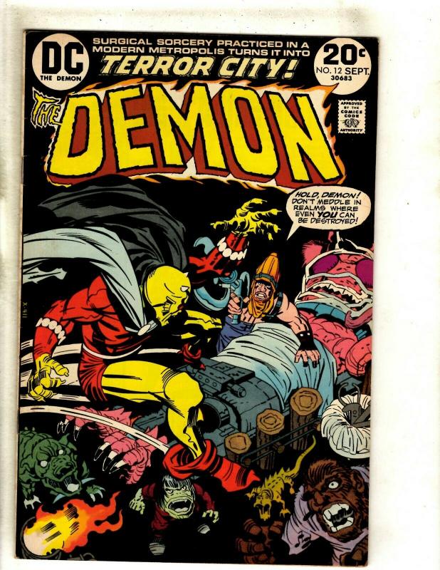 The Demon #12 VF/NM DC Comic Book Jack Kirby Bronze Age Etrigan Fourth World RS1