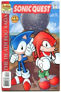 Sonic Quest The Death Egg Saga #3 1996- Sega- Archie Comics VF-