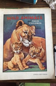 Wild animals and their children, 1934, burger, oversize