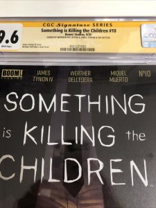 Something Is Killing The Children (2020) #10(CGC 9.6) Signed Tynion * Dell'edera