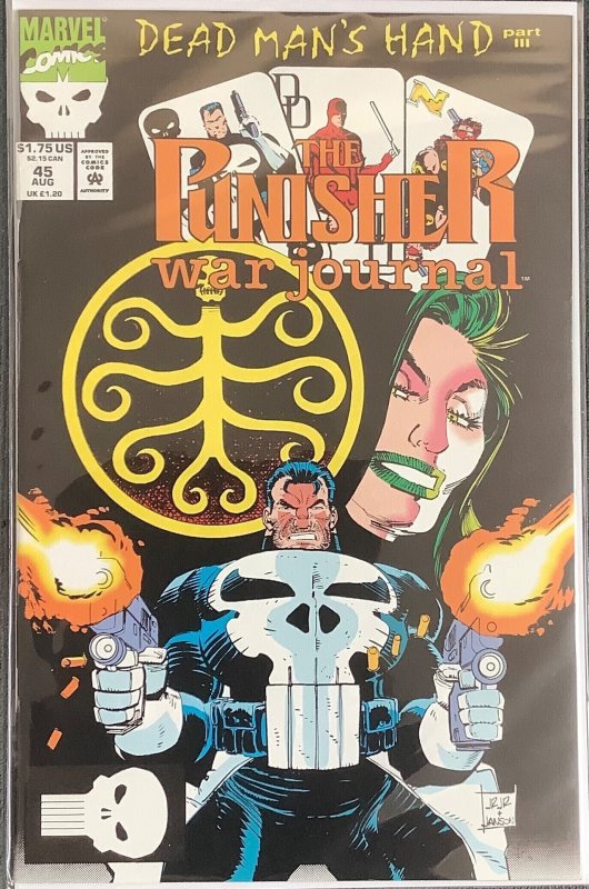 The Punisher War Journal #45 (1992, Marvel) NM