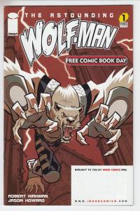 Astounding Wolfman Robert Kirkman Image Comics Unstamped VF- FCBD 2007