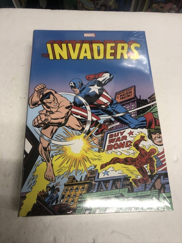 Invaders Omnibus DM Cover (2022) Marvel HC Roy Thomas