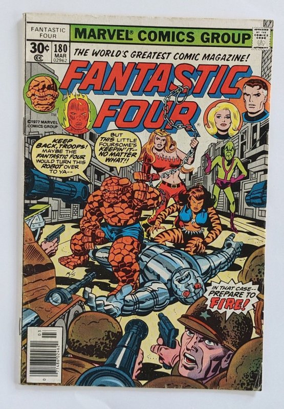 Fantastic Four #180 (1977)  VG-FN