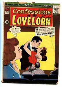 CONFESSIONS OF THE LOVELORN #98 1958- THEATER COVER G