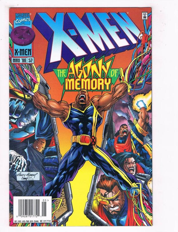 X-Men #52 FN Marvel Comics Comic Book Bishop May 1996 DE37 TW7