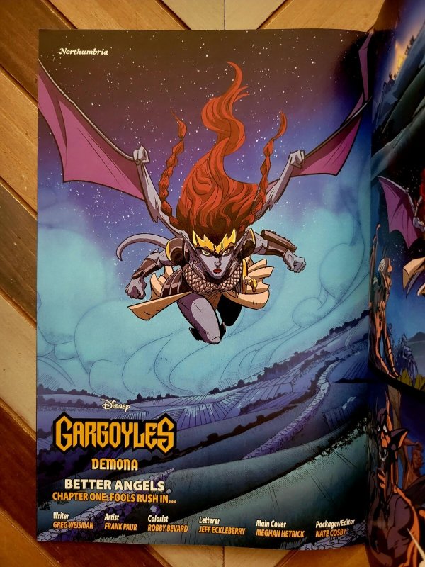 GARGOYLES: DEMONA #1 Brand New (Dynamite 2025) MARK SPEARS Black Variant Cover