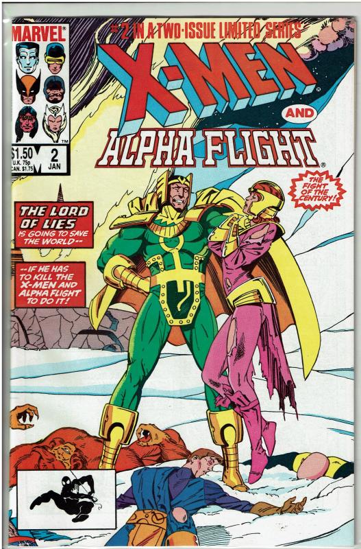 X-Men & Alpha Flight #1 - #2, NM, *KEY* Near Perfect Copies!