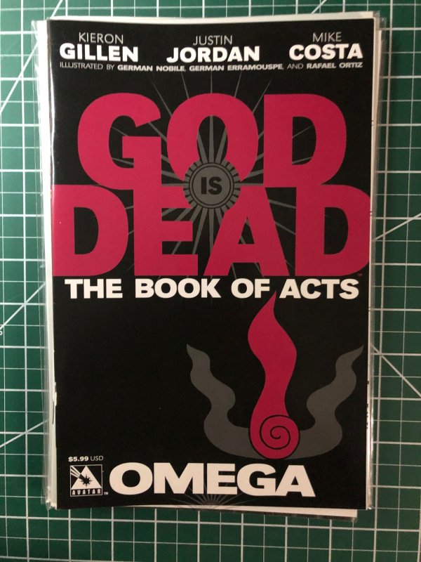 God Is Dead # 16, 17,  The Book of Acts Alpha, Omega (2014)