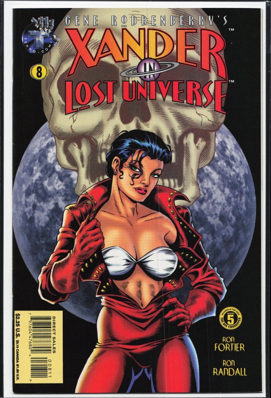 Gene Roddenberry's Xander in Lost Universe #8 (1996)