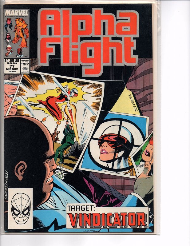 Marvel Comics Alpha Flight Vol. 1 #77 and Vol. 2 1998 Annual Inhumans