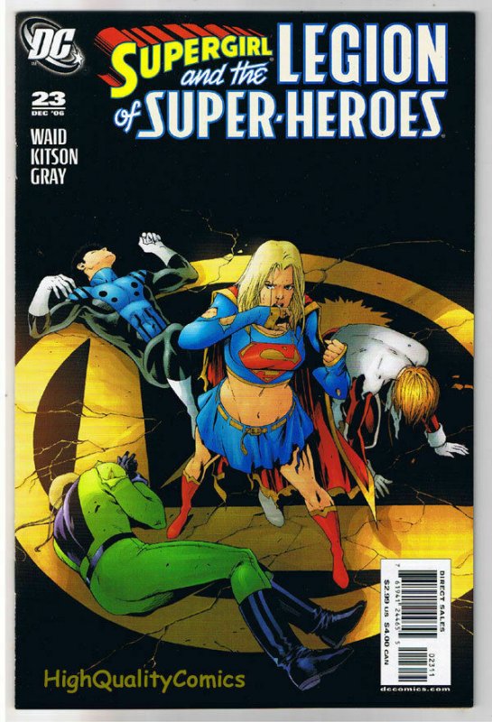 SUPERGIRL #23, VF, Legion of Super-Heroes, Mark Waid, 2005, more DC in store