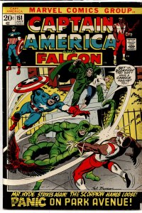 Captain America #151 (1972) Captain America and the Falcon