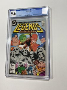 LEGENDS 3 CGC 9.6 OW/W PAGES DC COMICS 1987