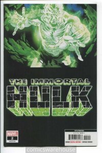 IMMORTAL HULK (2018 MARVEL) #2 5TH PTG BENNETT NM BETVWG