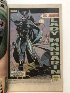 1990 UNCANNY XMEN # 257 JIM LEE ART LADY MANDARIN MARVEL COMICS