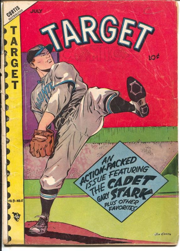 Target Vol. 9 #5 1948-Targeteers-Chameleon-Cadet-Gary Stark-Don Rico-VG