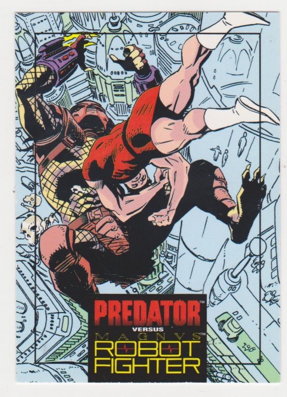 1992 Wizard Predator versus Magnus Robot Fighter #4