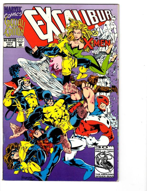 2 Excalibur Marvel Comics Mojo Mayhem vs. X-Men Graphic Novels BH27