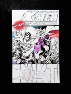 Astonishing  X-Men Amazing Spider-Man Gauntlet Sketchbook #0 MARVEL 2009 VF+