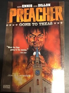 Preacher Gone to Texas DC Comics Vertigo Garth Ennis Steve Dillon TPB #1