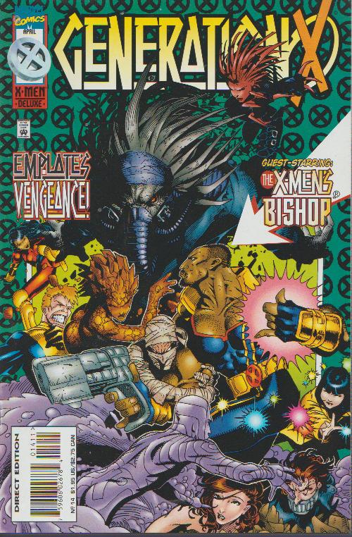 GENERATION X #14 - X-MEN DELUXE - BISHOP - , MARVEL - BAGGED & BOARDED