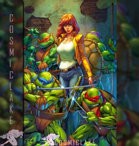 Teenage Mutant Ninja Turtles Campbell 1:200 Virgin Variant 300th Presale 7/22 ☆