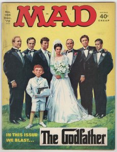 MAD #155 (1972) The Godfather Sergio Aragones FN+