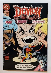 The Demon (3rd Series) #21 (March 1992, DC) VF/NM