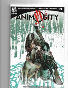 ANIMOSITY #3 - NM/NM+ HTF 1:10 VARIANT - HOT COMIC - AFTERSHOCK COMICS