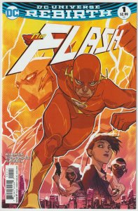 Flash #1 (Aug 2016, DC), VFN condition (8.0)