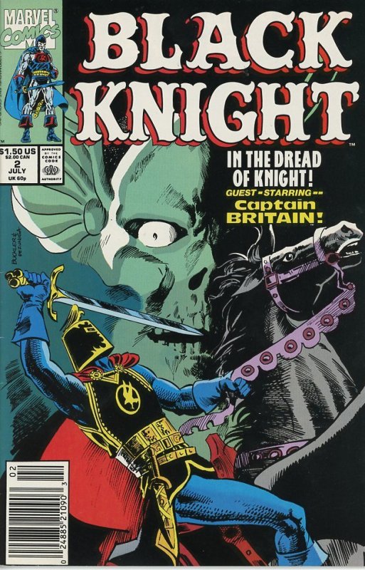 Black Knight 1990 Mini Series Complete Set 1,2,3,4  1st App Valkyrie II!