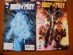 4 DC Comic BIRDS OF PREY #112 Blake #116 Shark #120 Mad Science #122 Fear Itself