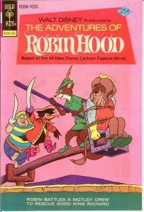 ADVENTURES OF ROBIN HOOD (GOLD KEY) 6 VF-NM Nov. 1974 COMICS BOOK