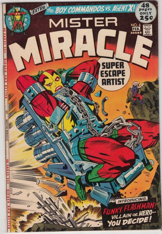 Mister Miracle #6 (Feb-72) NM- High-Grade Scott Free (Mister Miracle), Big Barda