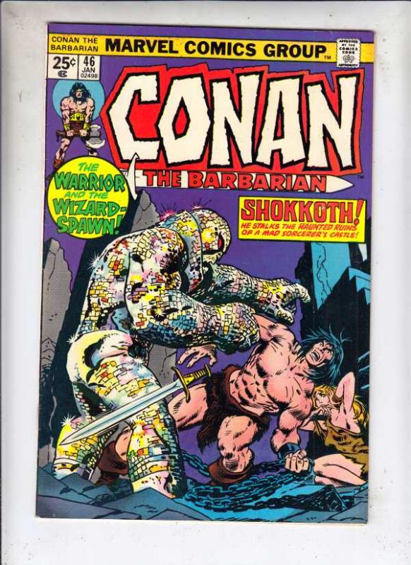 Conan the Barbarian #46 (Jan-75) VF High-Grade Conan the Barbarian
