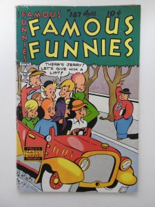 Famous Funnies #187 (1950) Sharp VG Condition! Well Attached!