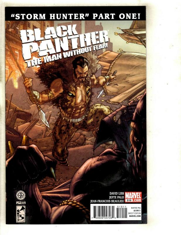 7 Black Panther Marvel Comics # 513 514 515 516 517 518 519 Luke Cage Thor GK6