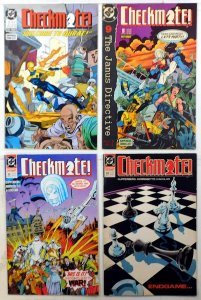 Checkmate Lot of 4 #7, 18, 32, 33 (1988) DC Comics 1st Print Comic Books
