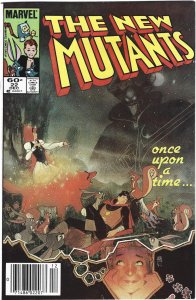 The New Mutants #22 Newsstand Edition (1984)
