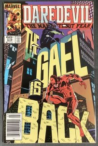 Daredevil #216 Newsstand Edition (1985, Marvel) VF/NM
