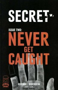 Secret (2012) #2 VF/NM 2nd Printing Cover Variant Image Comics