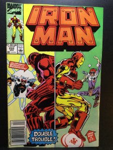 Iron Man #255 Newsstand Edition (1990)