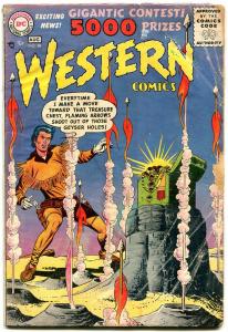 WESTERN #58 1956-DC-EARLY POW WOW SMITH-NIGHT HAWK-INFANTINO ART g-