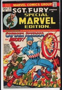 Special Marvel edition #11 (1973) Sgt. Fury